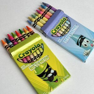 Crayola Crayons RARE Limited Edition 2013 Colors Nifty Neon & Peppy Pastels NIB